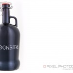 Growler bottle product photography